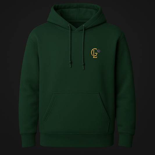Forest Green CL Premium Embroidered Hoodie