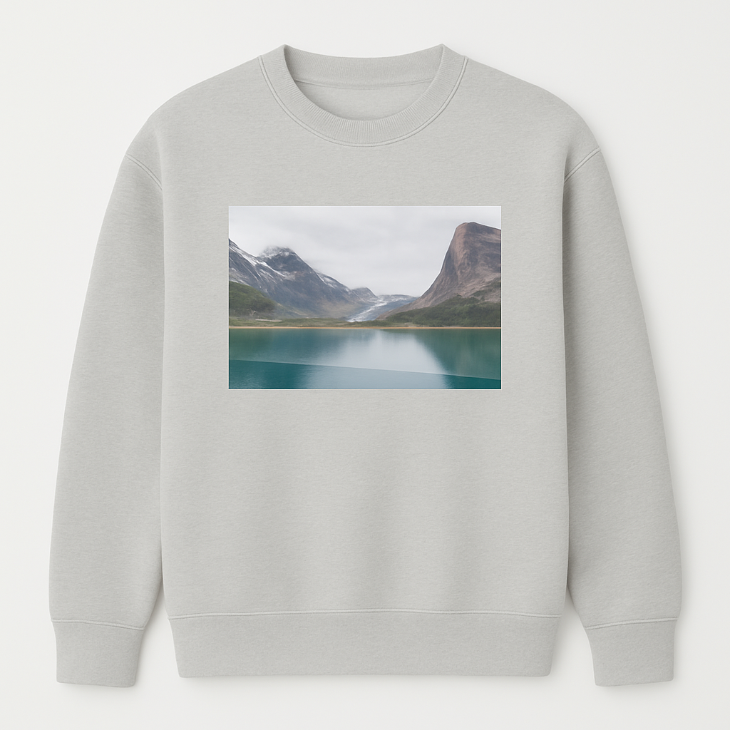Prince Christian Sound Glacier Valley Sweatshirt – Premium Nature Photography